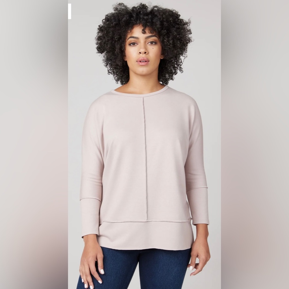 Spanx top 3/4 sleeves, worn/washed once, size Medium